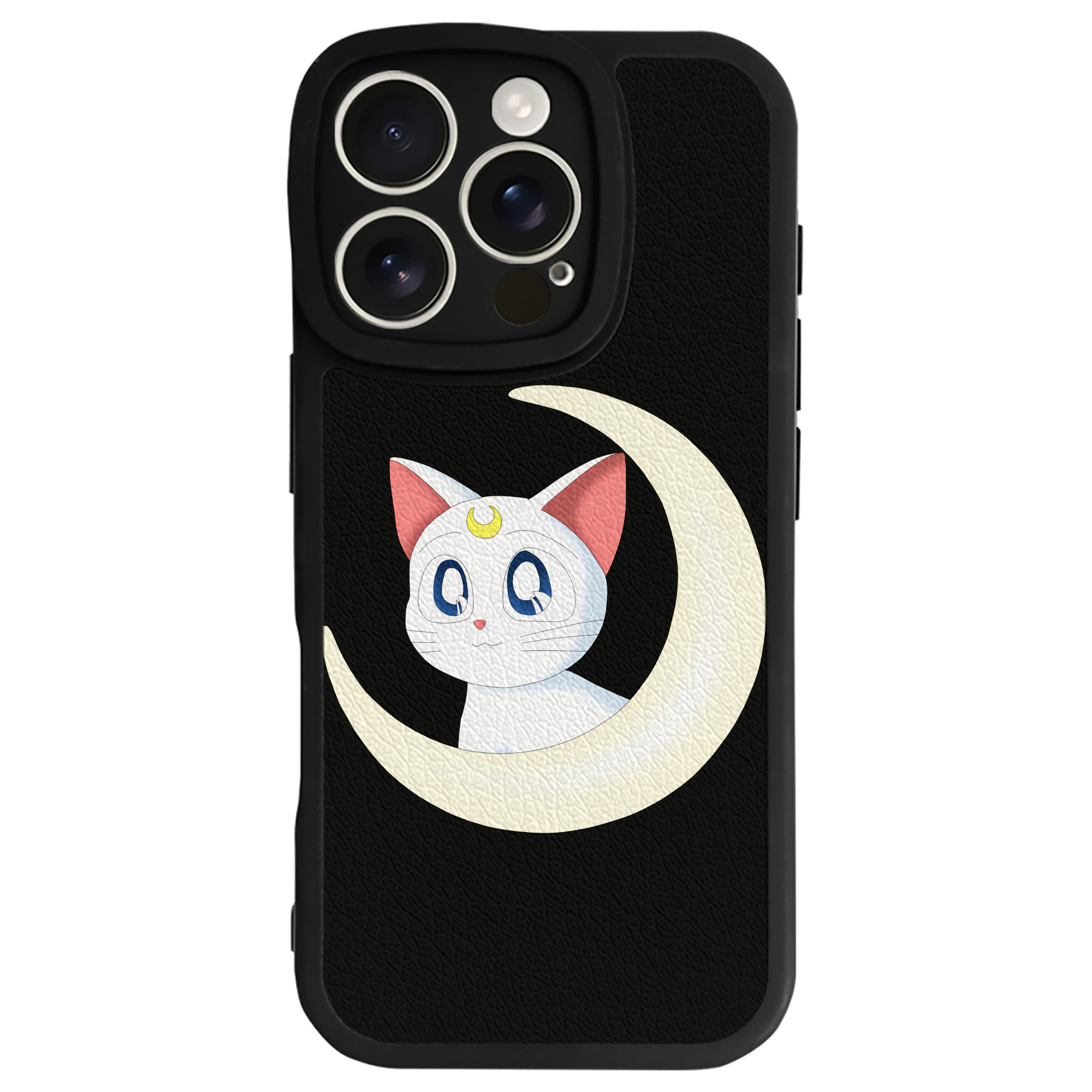 （画像用） 美少女戦士セーラームーン Sailor Moon 【iPhone 16シリーズ対応】シリコンスマホケース（レザー調） 材質：シリコン